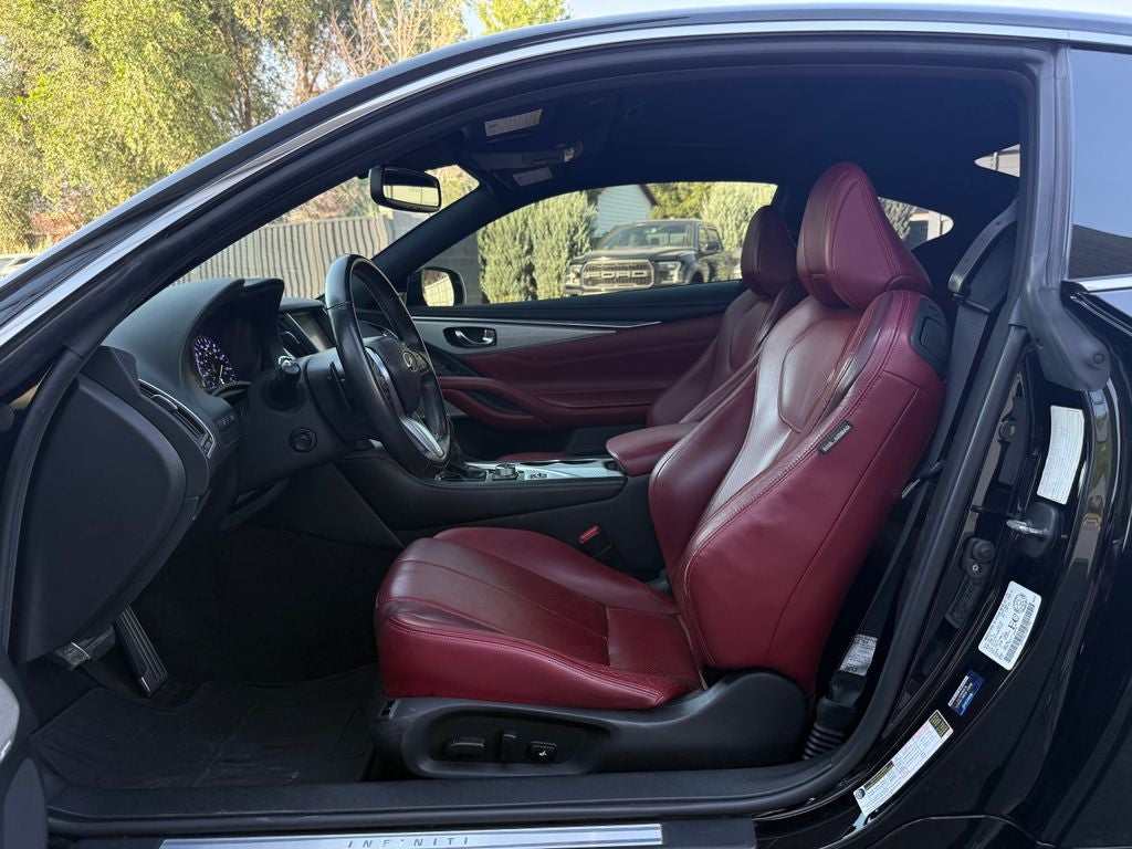 2018 INFINITI Q60 Red Sport 400