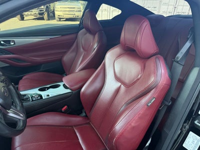 2018 INFINITI Q60 Red Sport 400