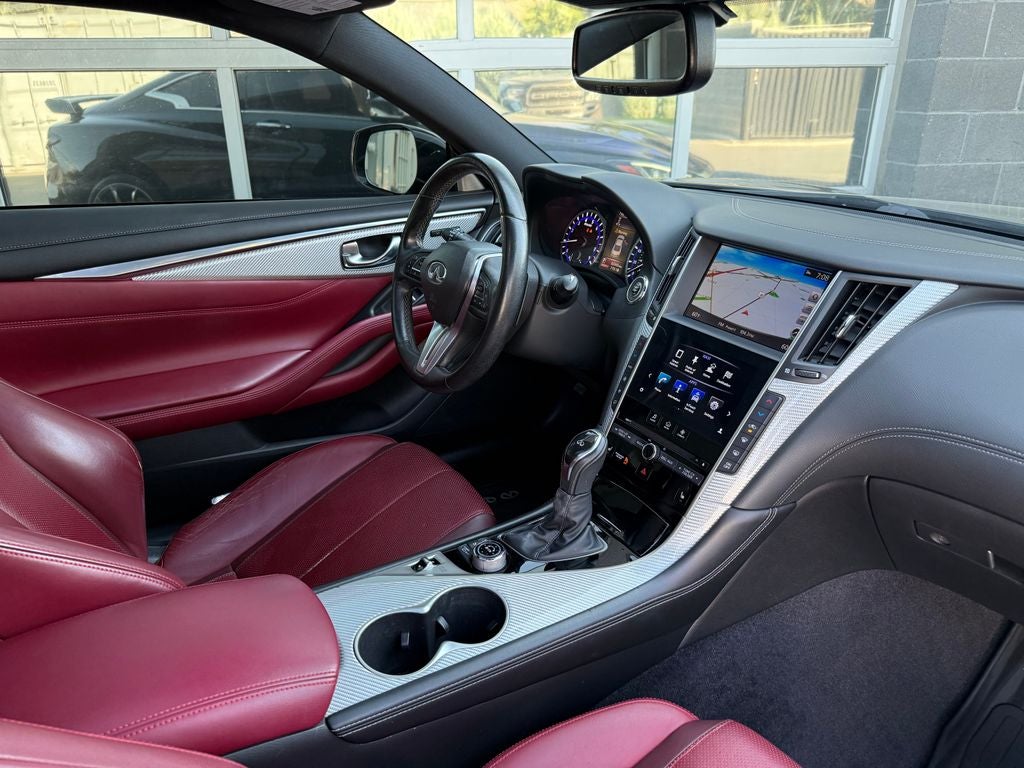 2018 INFINITI Q60 Red Sport 400